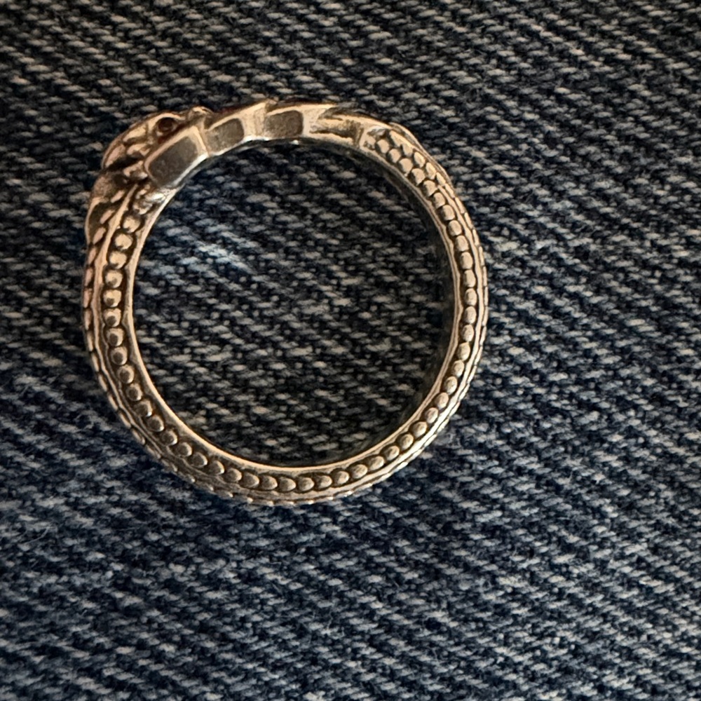 Pandora Silver Dragon Ring. - Picture 3 of 8